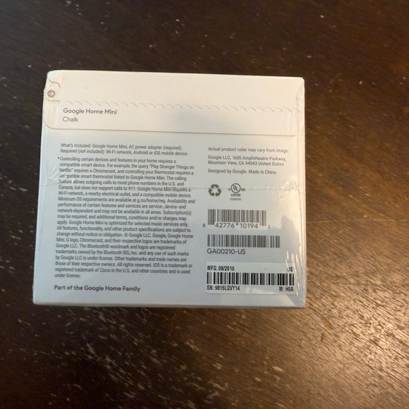 Google Home Mini - Gray - Picture 2 of 5